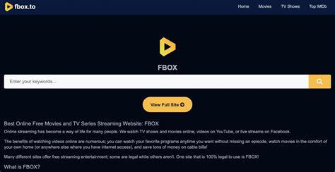 fbox to|www.fboxtv.com.